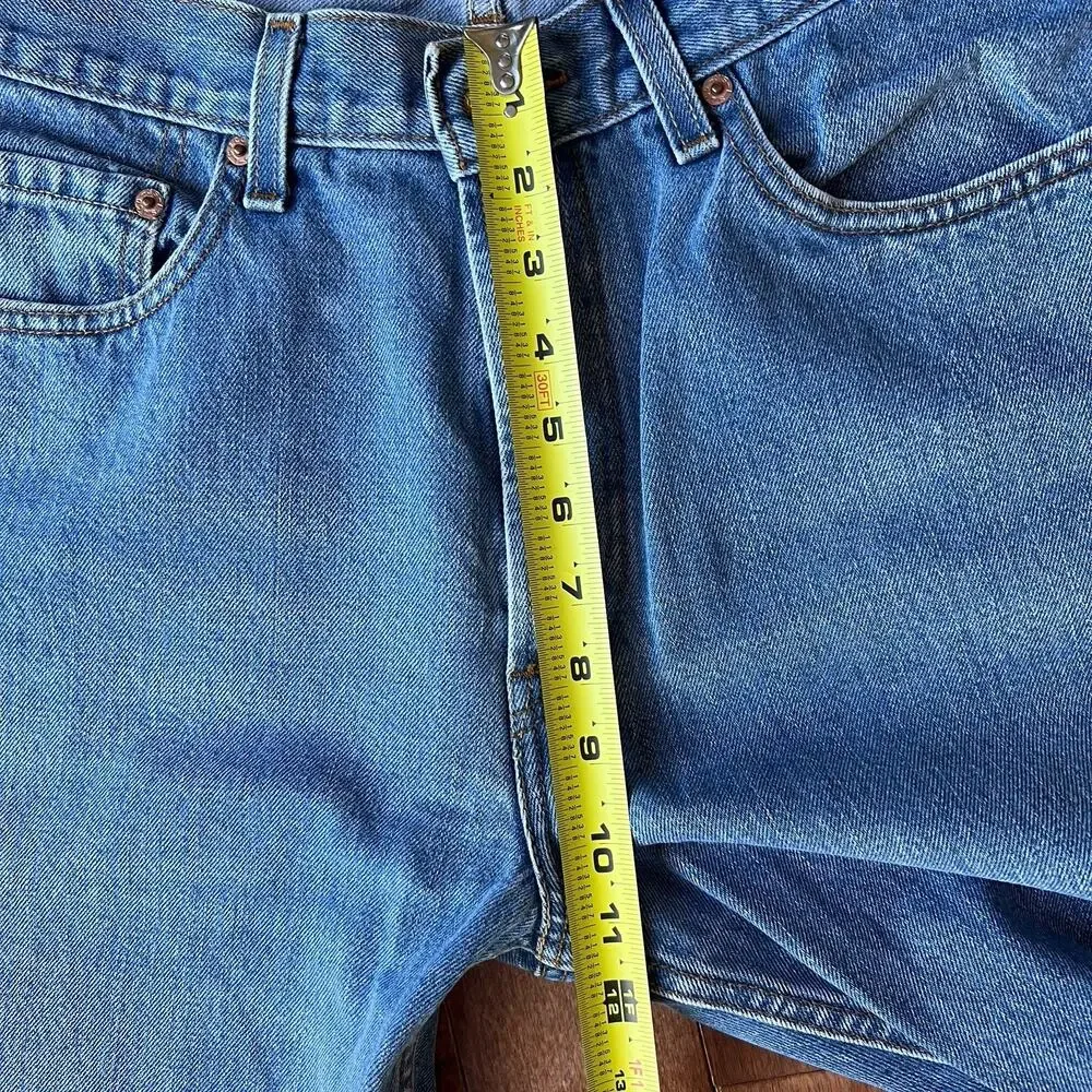 Vintage Levis 505 Jeans Mens 34x34 Reg Straight Blue Denim 2005 Y2K 100% Cotton